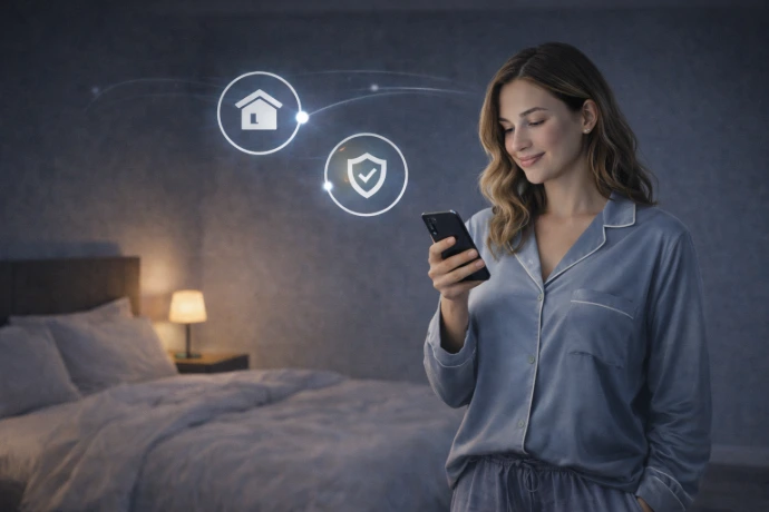 scena dobranoc w smarthomie