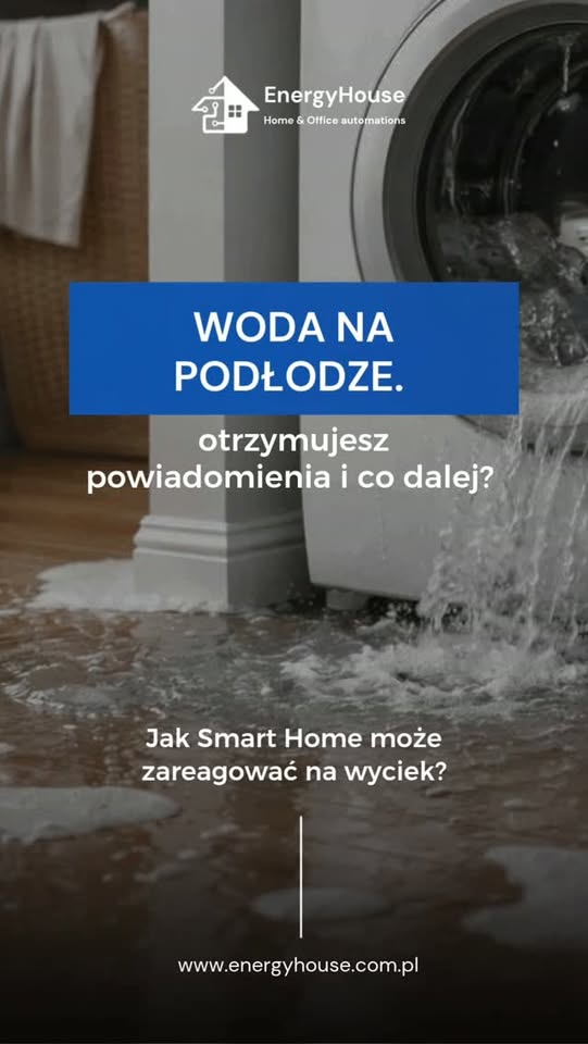Kadr z filmu Energyhouse: Czujnik zalania to dopiero początek