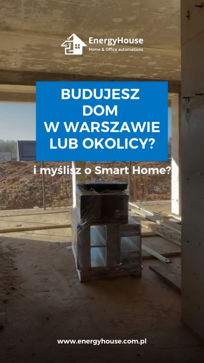 Kadr z filmu Energyhouse: Smart Home na etapie budowy