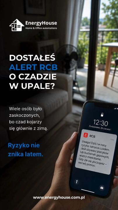 Kadr z filmu Energyhouse: Czad — bezpieczeństwo także latem