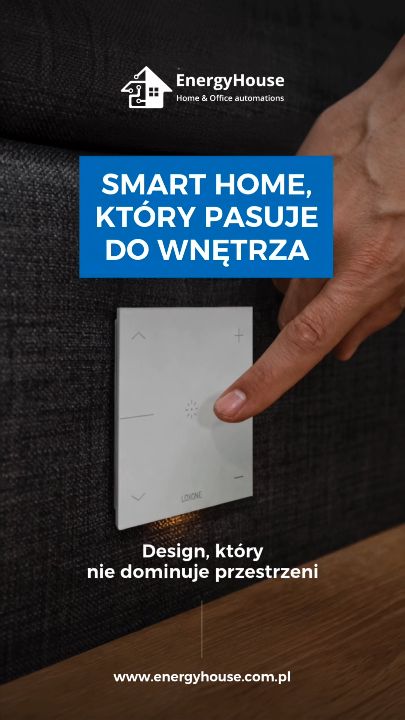 Kadr z filmu Energyhouse: Loxone Touch Pure — sterowanie i design