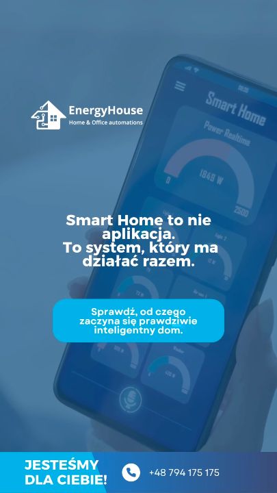 Kadr z filmu Energyhouse: Smart Home to więcej niż aplikacja