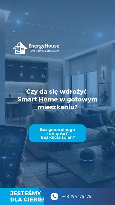 Kadr z filmu Energyhouse: Smart Home w gotowym mieszkaniu