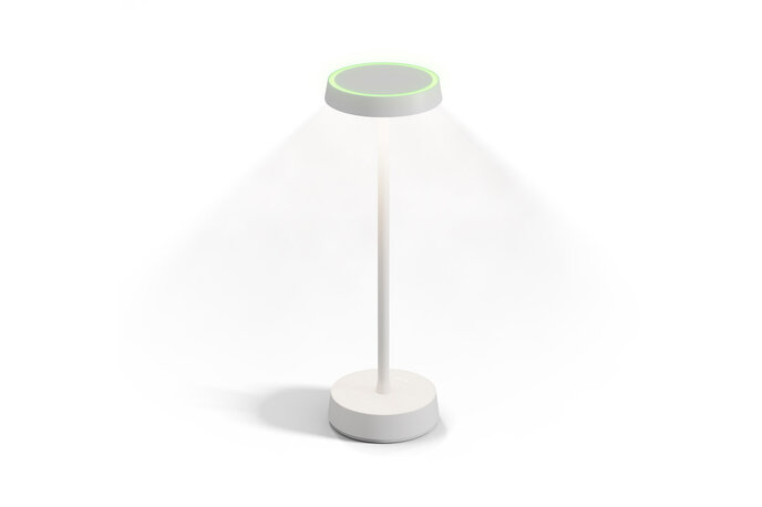 [100550] Table Lamp Air biała