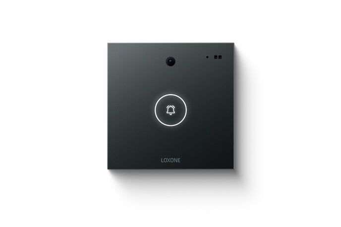 Intercom antracytowy
