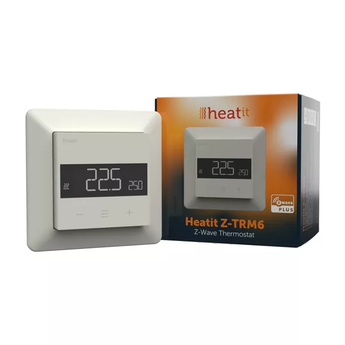 Heatit Z-TRM6 termostat 16A (biały) Z-wave